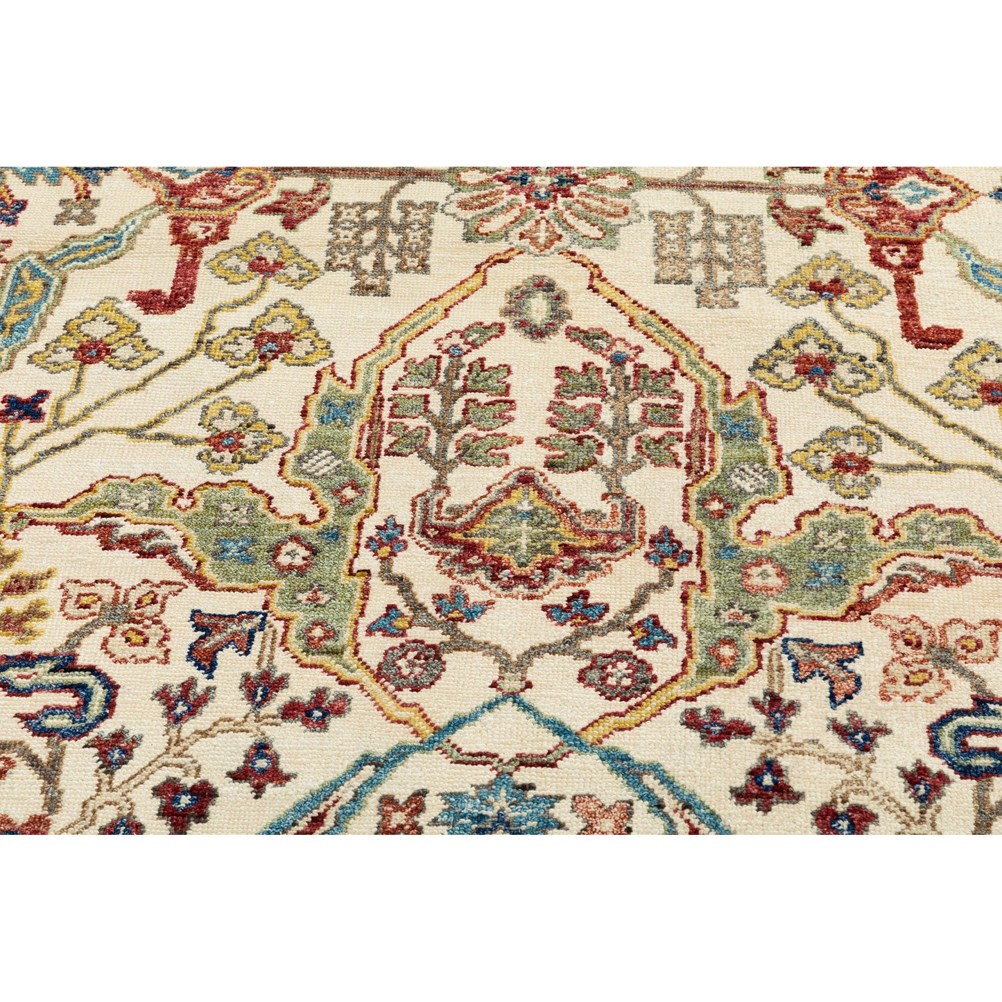 NEO VILLA ALL WOOL 11-KP IVORY / BLUE
