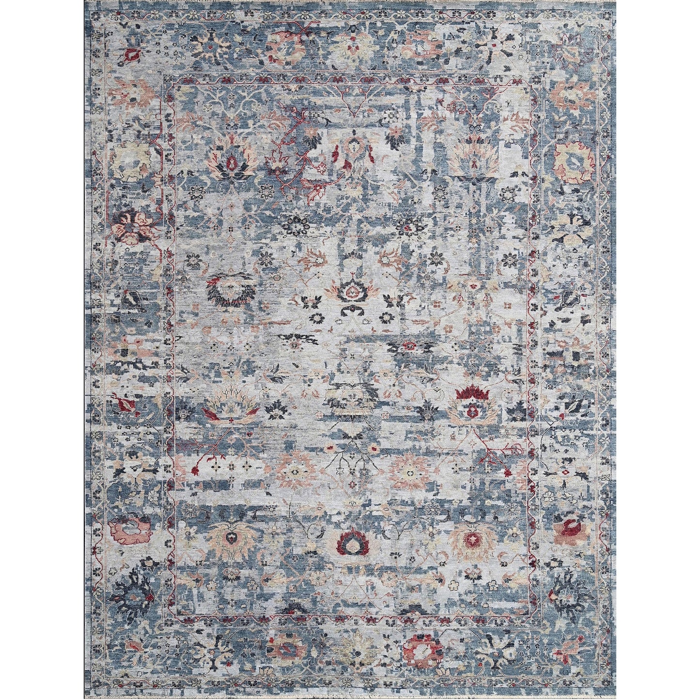 NEO VILLA ALL WOOL 110BC SILVER / BLUE
