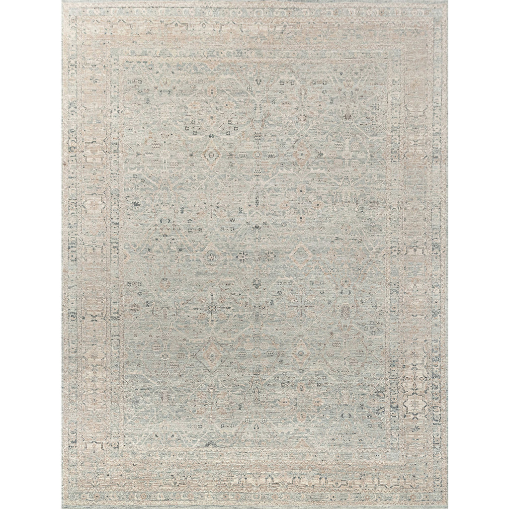 NEO VILLA ALL WOOL 11203 LIGHT BLUE / IVORY