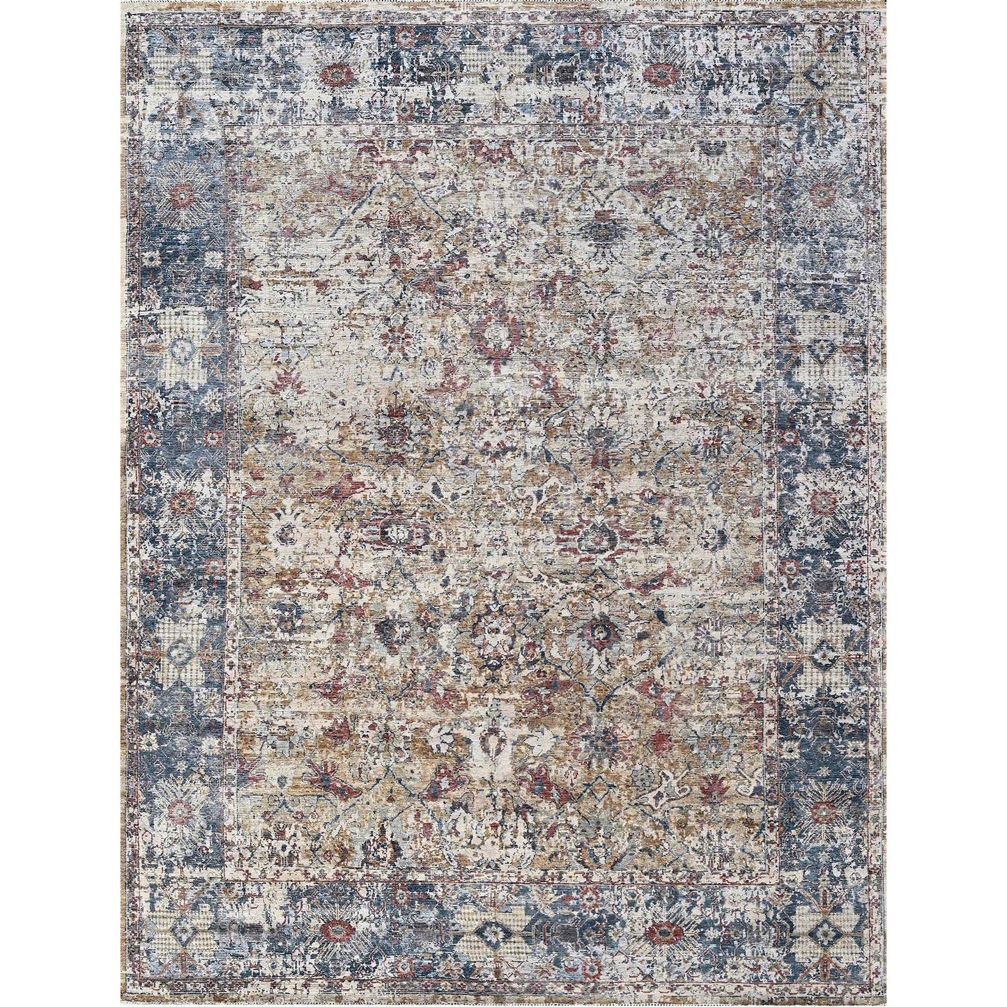 NEO VILLA ALL WOOL 172OX GOLD / BLUE