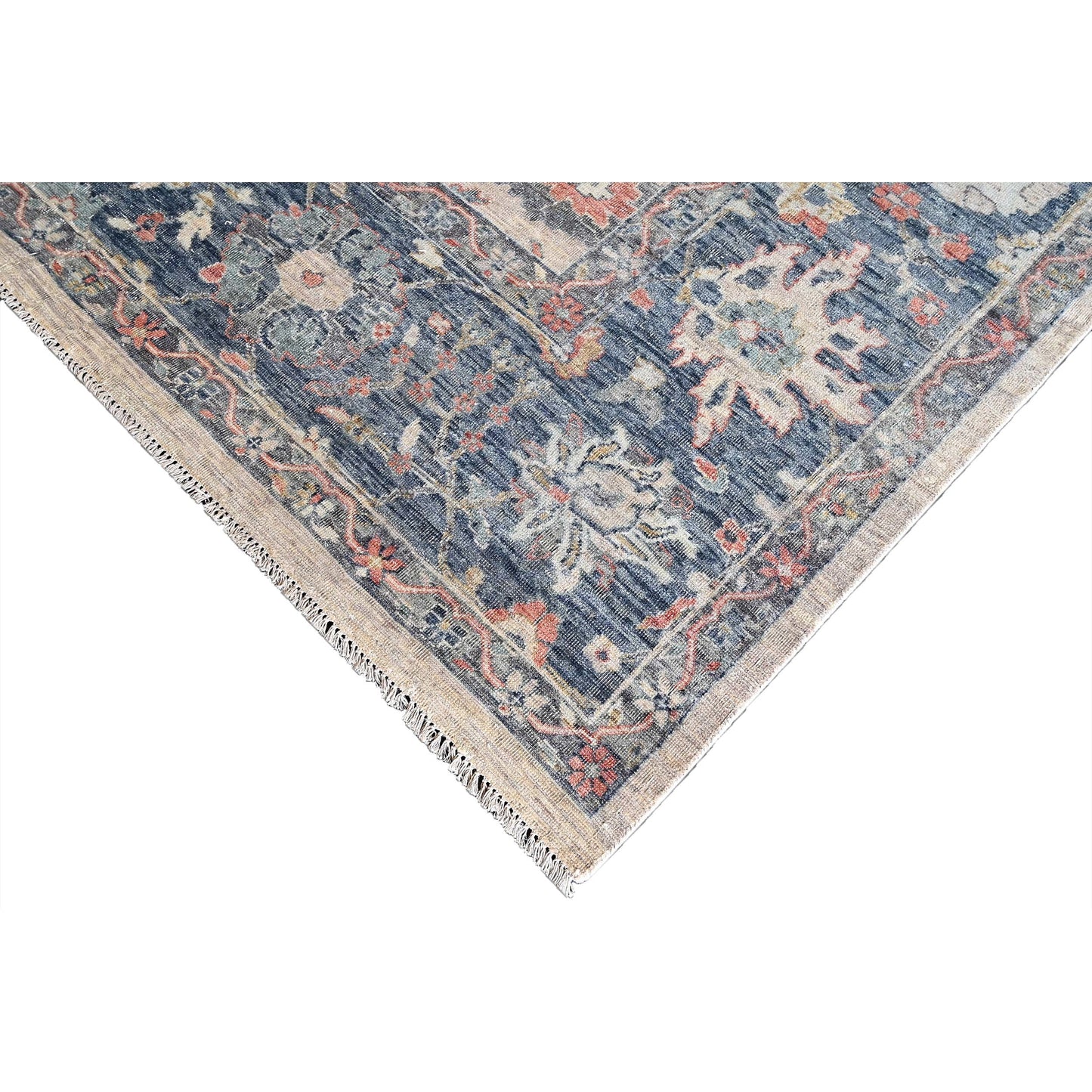 NEO VILLA ALL WOOL 193OX SAND / DARK BLUE