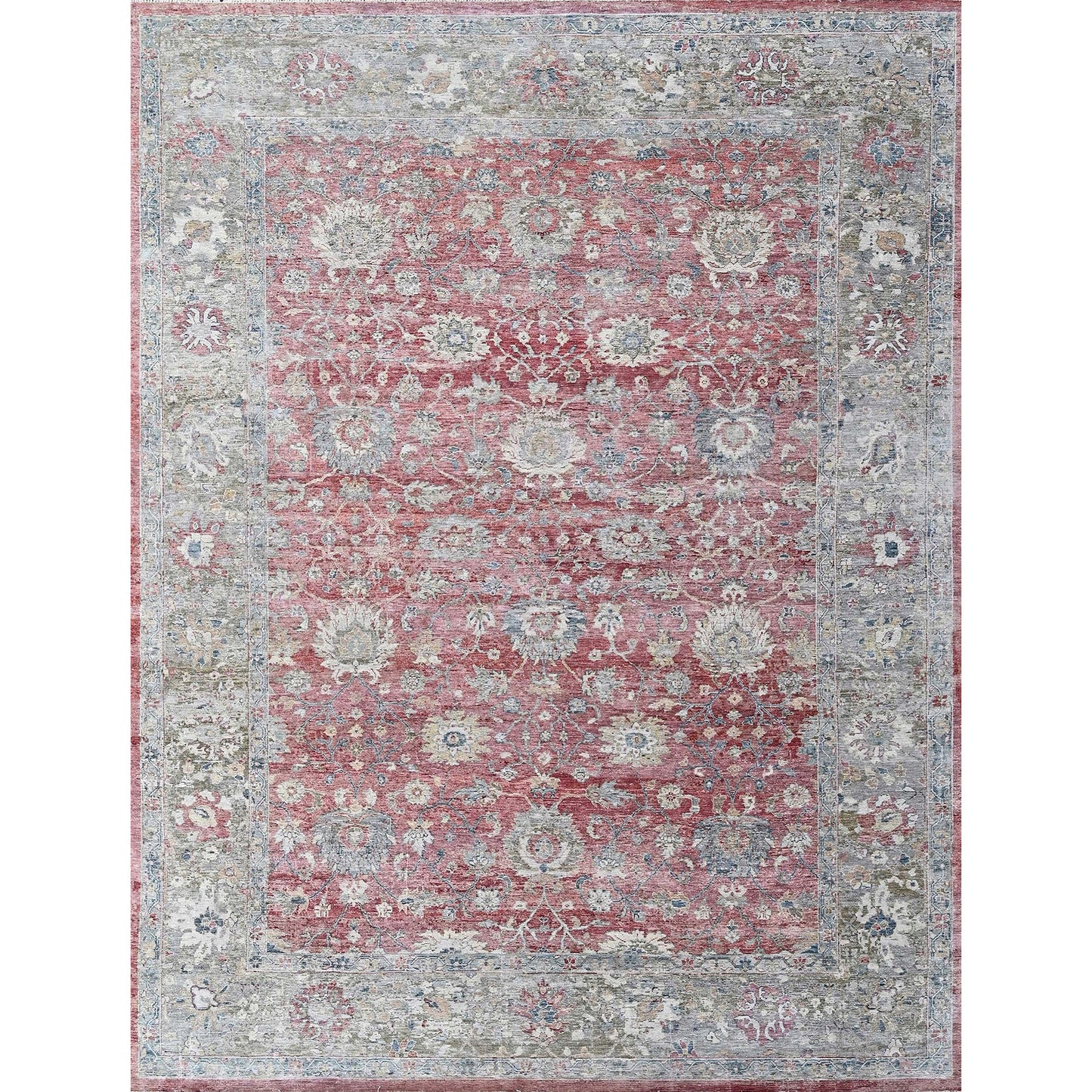 NEO VILLA ALL WOOL 195OX ROSE / SILVER