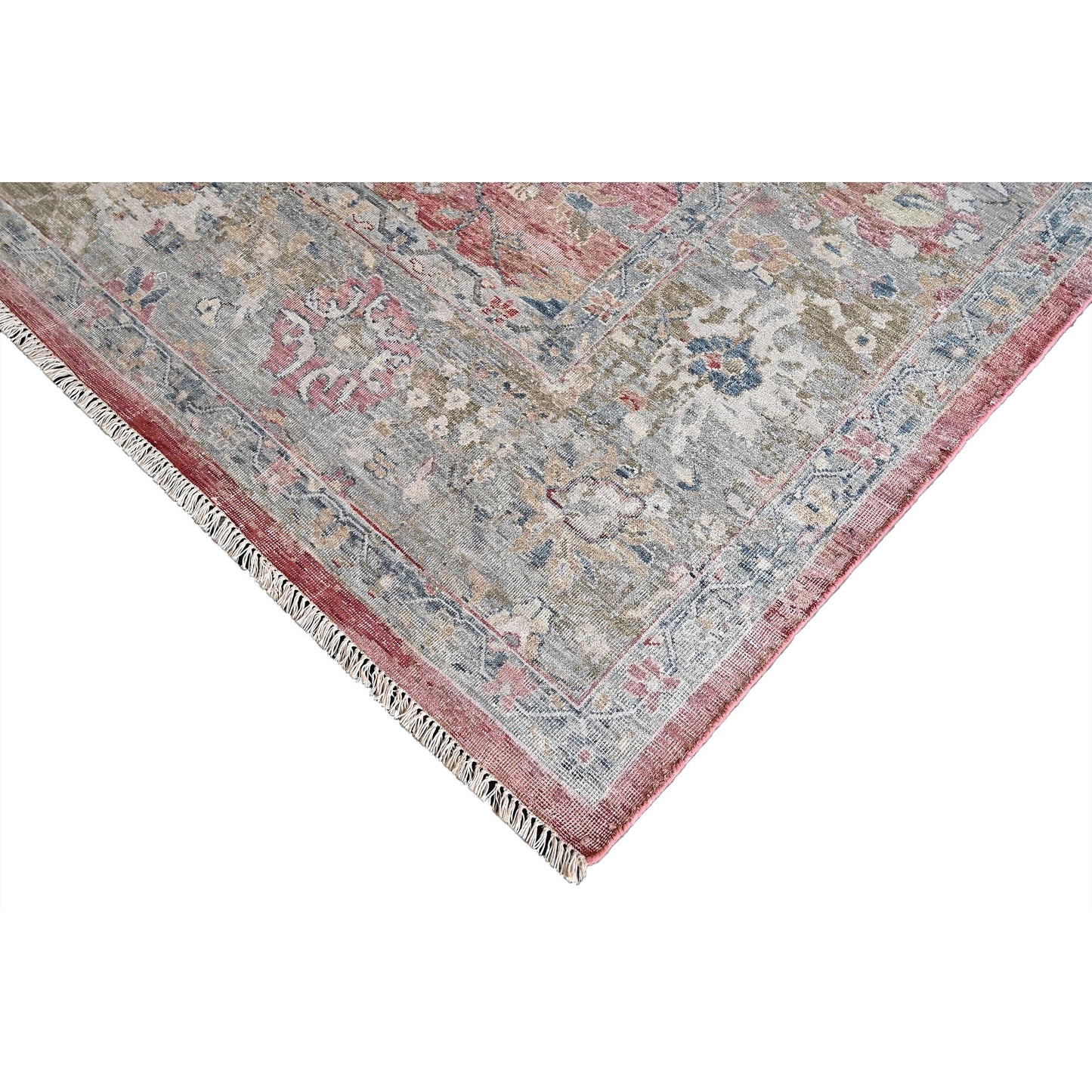 NEO VILLA ALL WOOL 195OX ROSE / SILVER