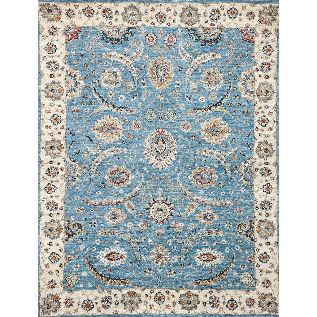 NEO VILLA ALL WOOL 39-KE BLUE / BEIGE