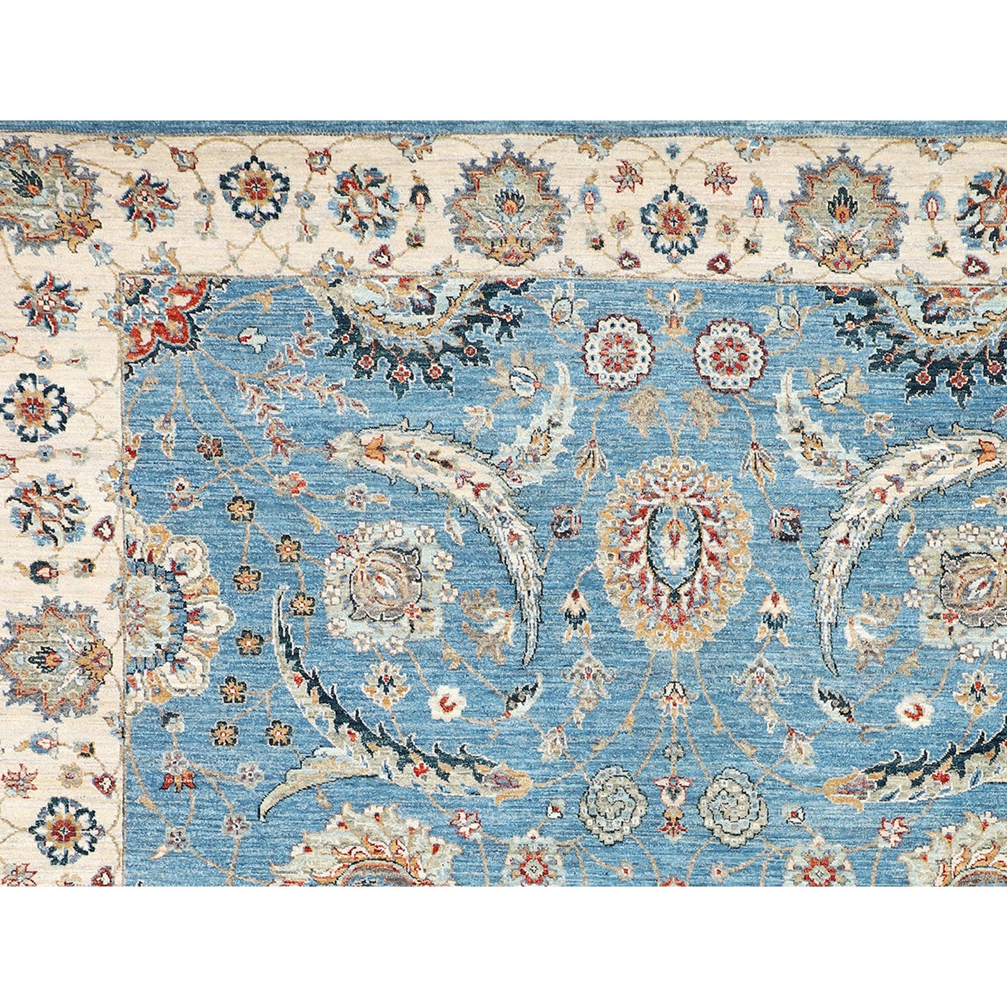 NEO VILLA ALL WOOL 39-KE BLUE / BEIGE