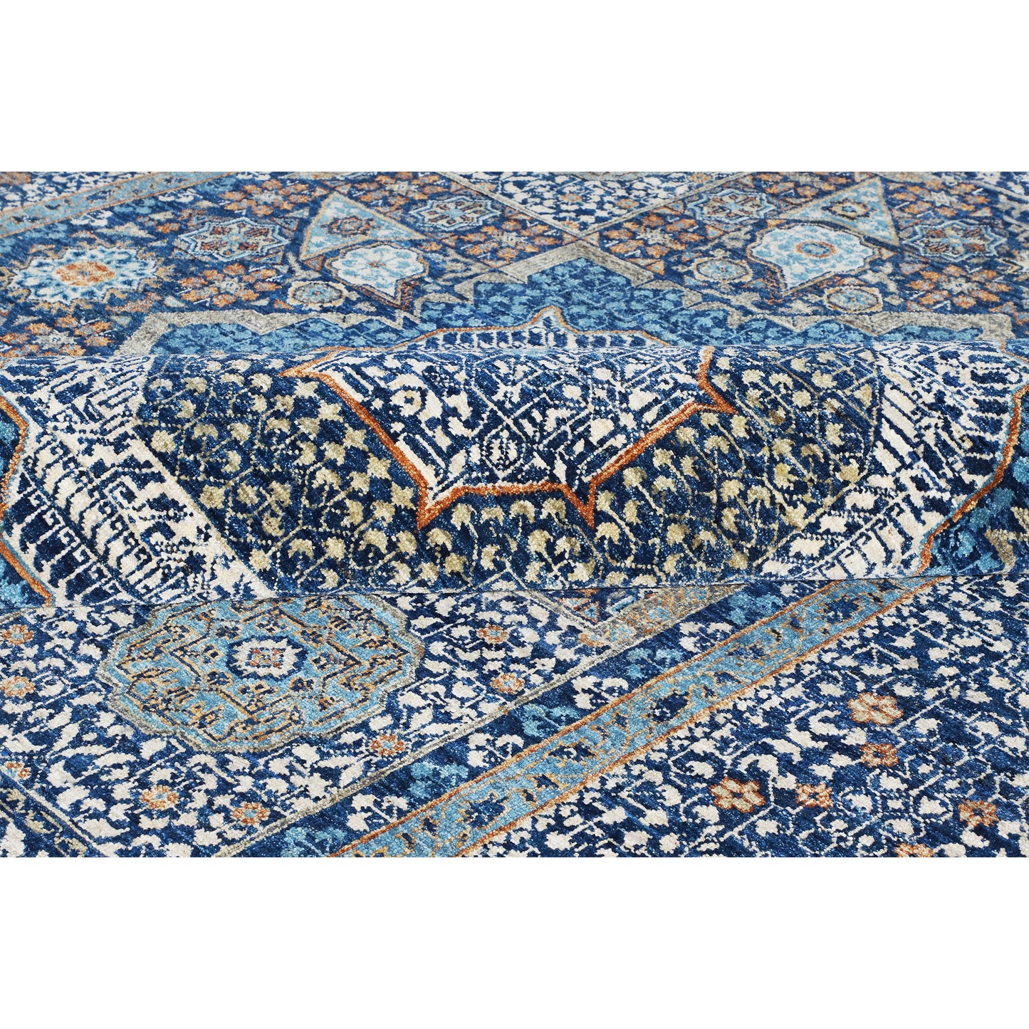 NEO VILLA ALL WOOL 41-KE NAVY / BLUE