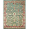 NEO VILLA ALL WOOL 5802L LIGHT GREEN / RED