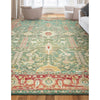 NEO VILLA ALL WOOL 5802L LIGHT GREEN / RED