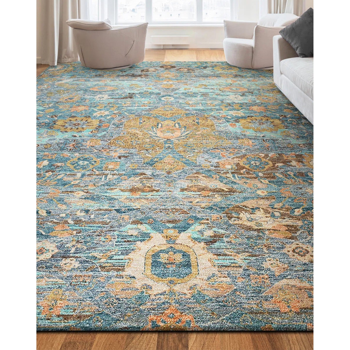 NEO VILLA ALL WOOL 5815L BLUE / MULTI