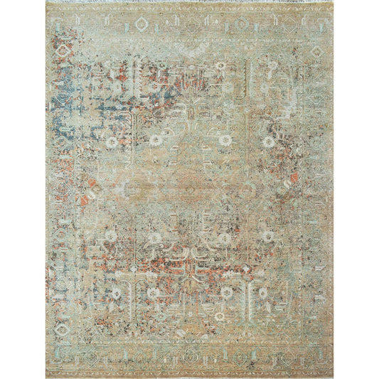 NEO VILLA ALL WOOL 5833L LIGHT GREEN / MULTI