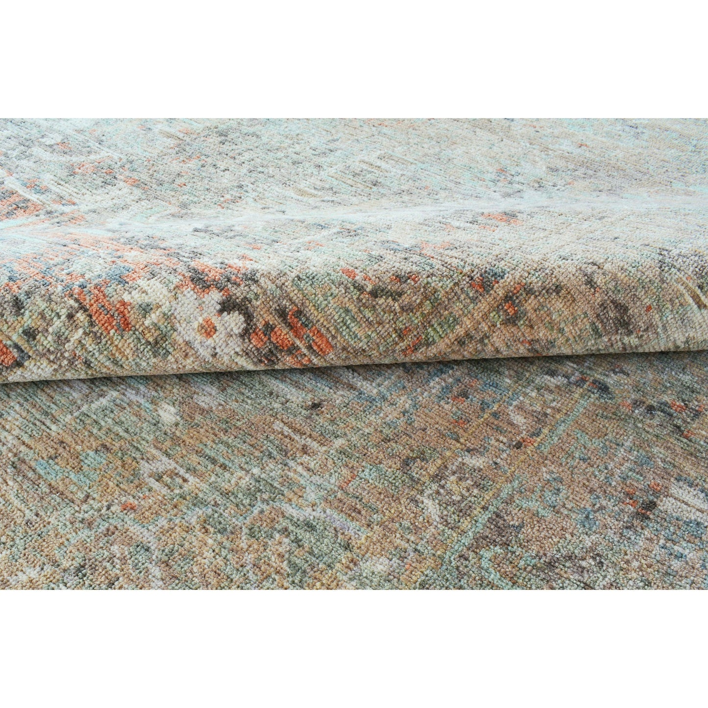 NEO VILLA ALL WOOL 5833L LIGHT GREEN / MULTI