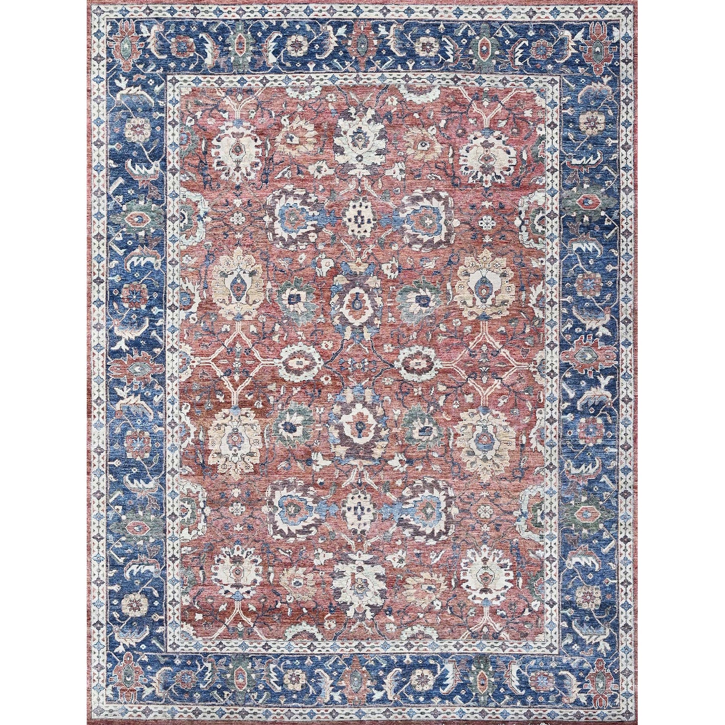NEO VILLA ALL WOOL 99-OX RED / BLUE