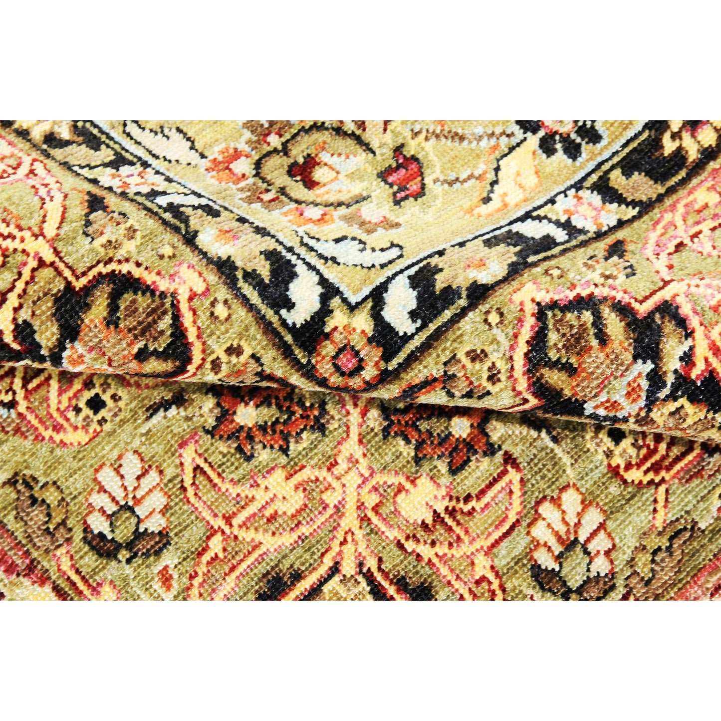 NEO VILLA ALL WOOL AC-227 MULTI / GREEN