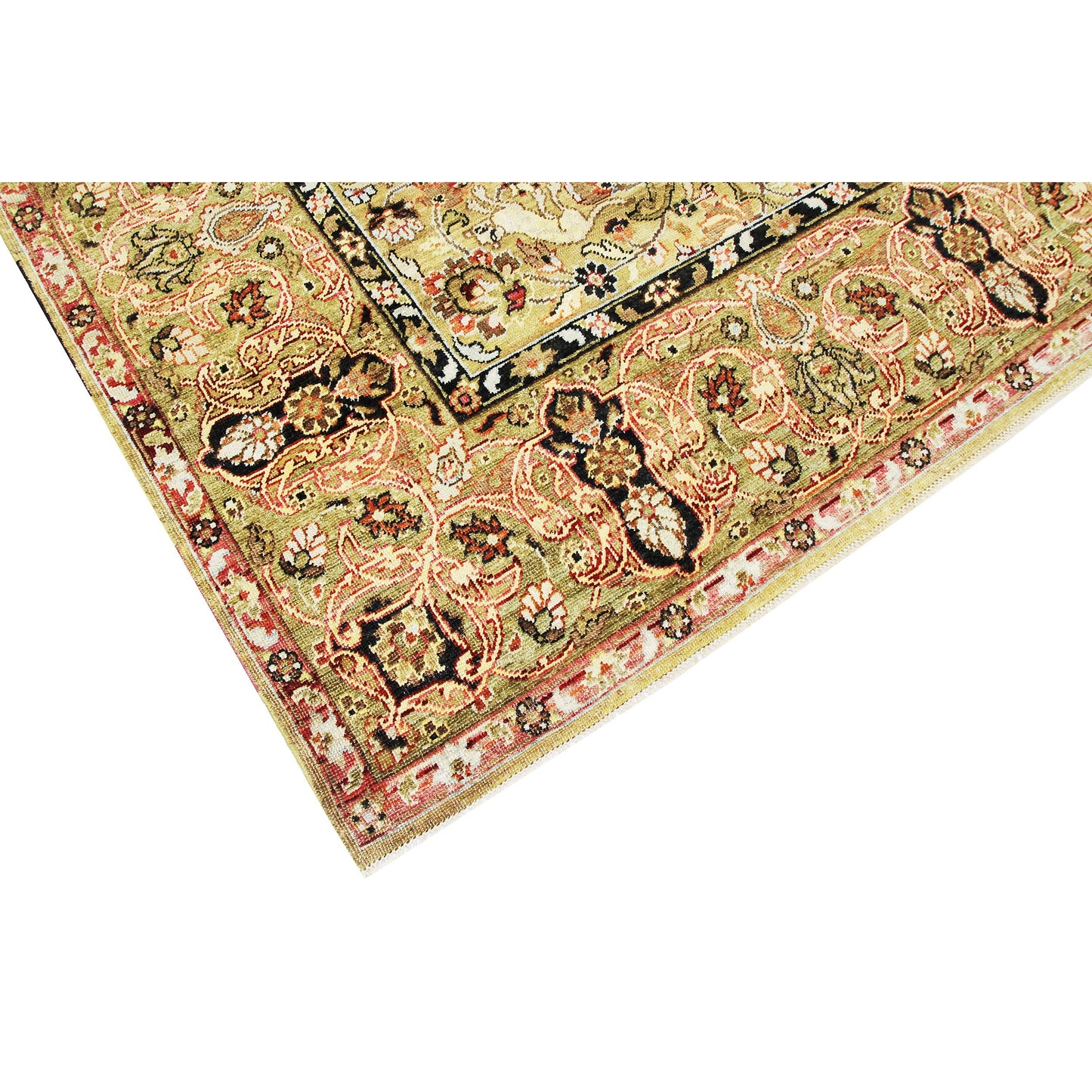 NEO VILLA ALL WOOL AC-227 MULTI / GREEN