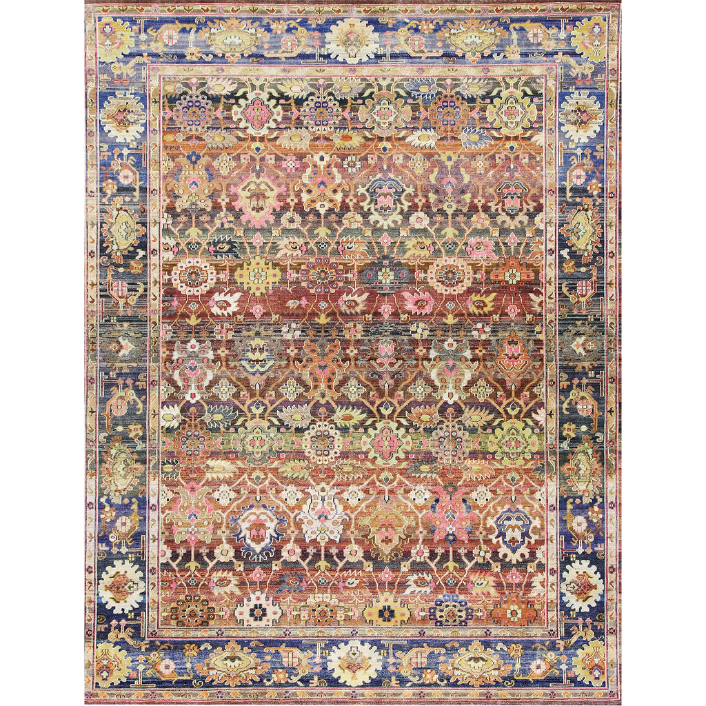 NEO VILLA ALL WOOL AC513 MULTI / BLUE