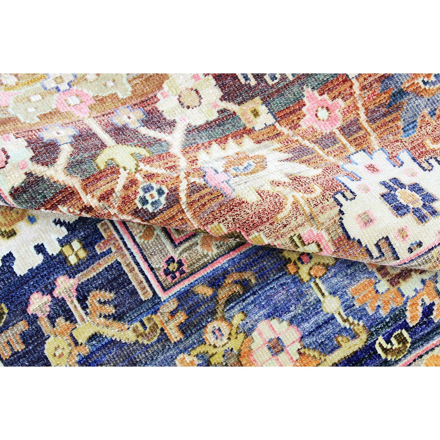 NEO VILLA ALL WOOL AC513 MULTI / BLUE