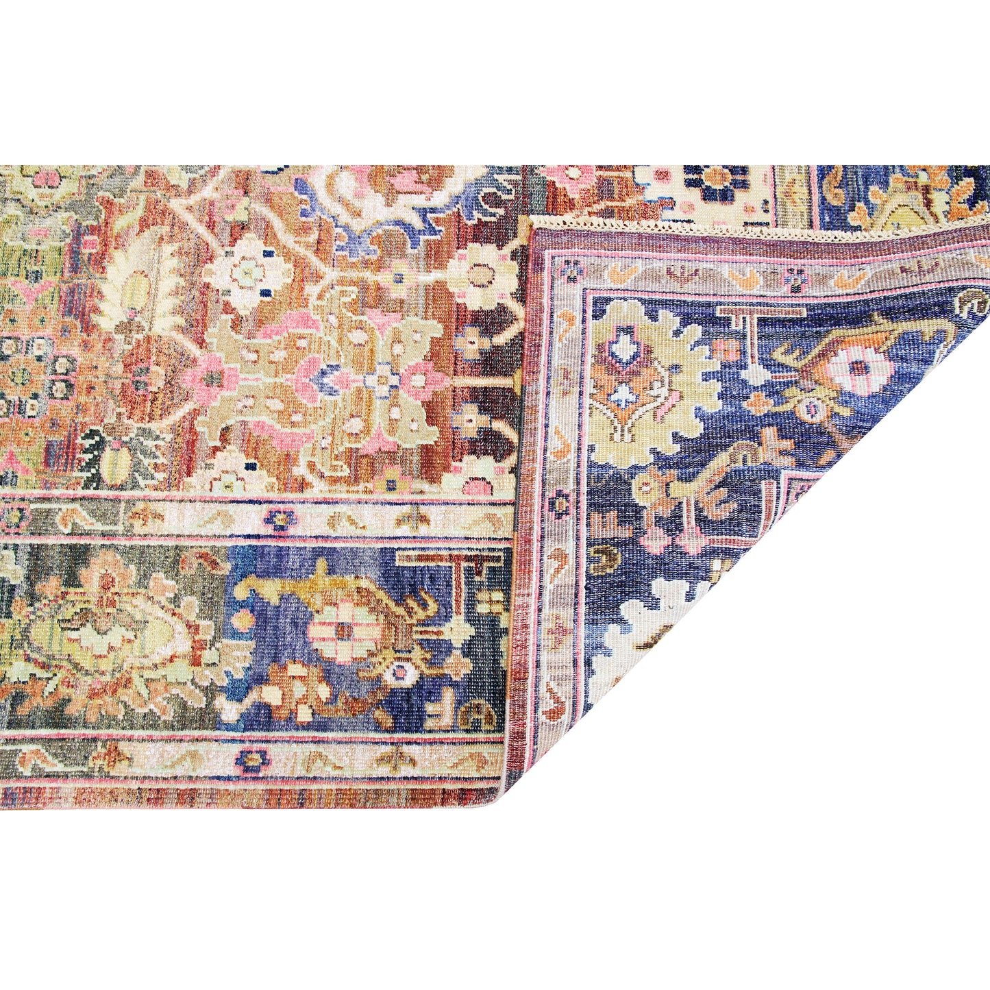 NEO VILLA ALL WOOL AC513 MULTI / BLUE