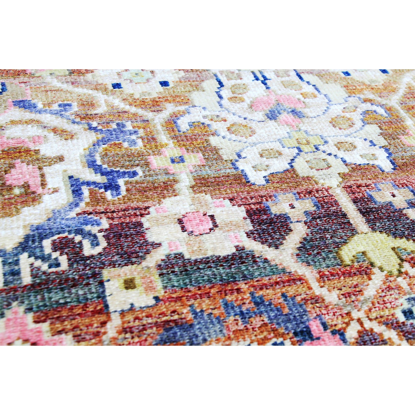 NEO VILLA ALL WOOL AC513 MULTI / BLUE
