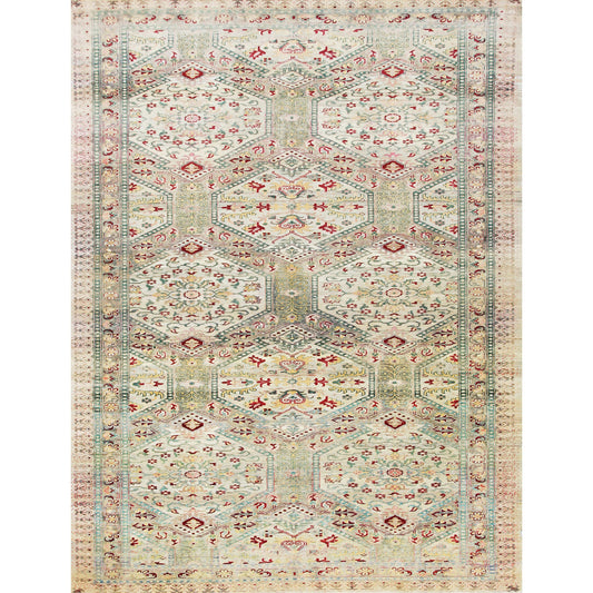 NEO VILLA ALL WOOL AC671 BEIGE / MULTI