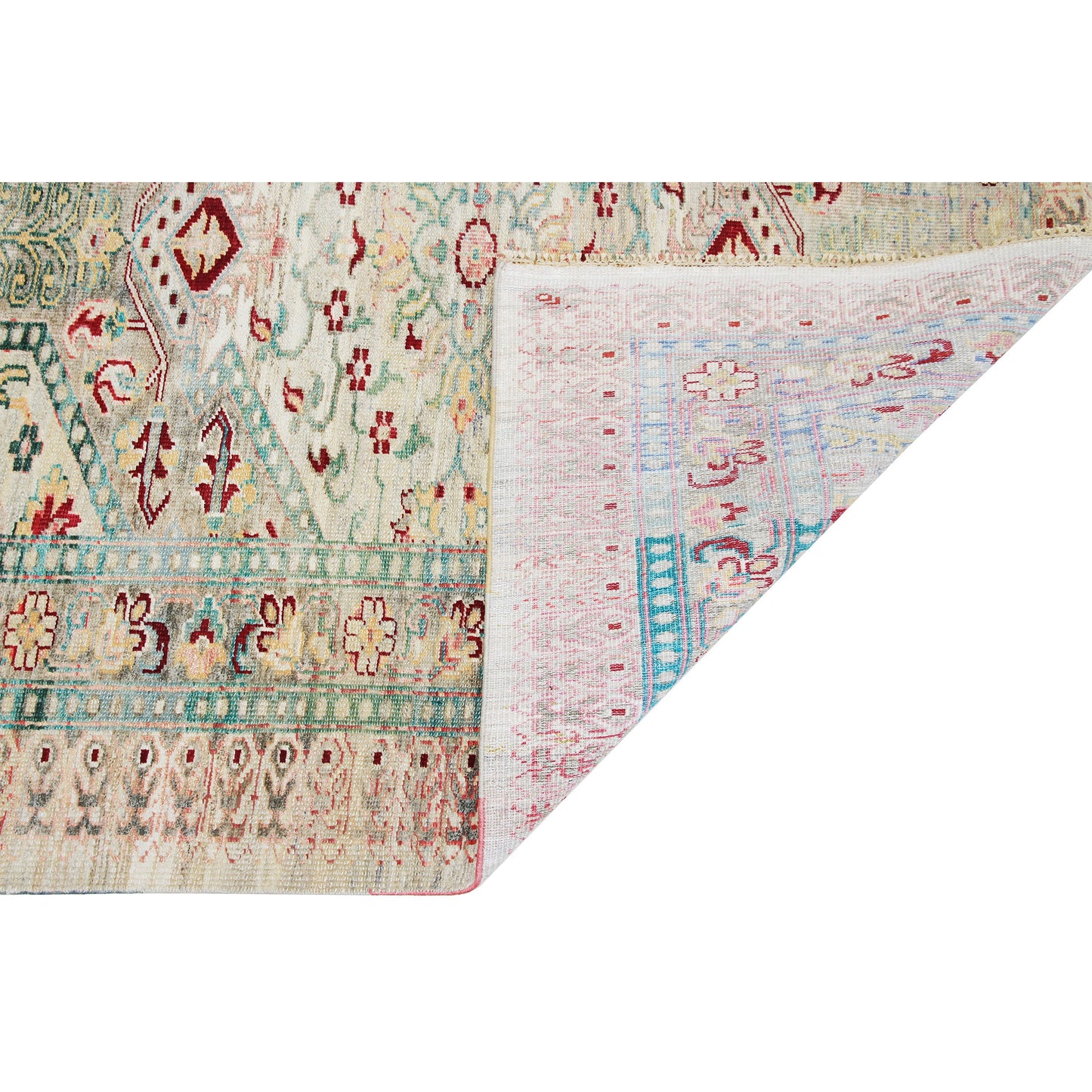 NEO VILLA ALL WOOL AC671 BEIGE / MULTI