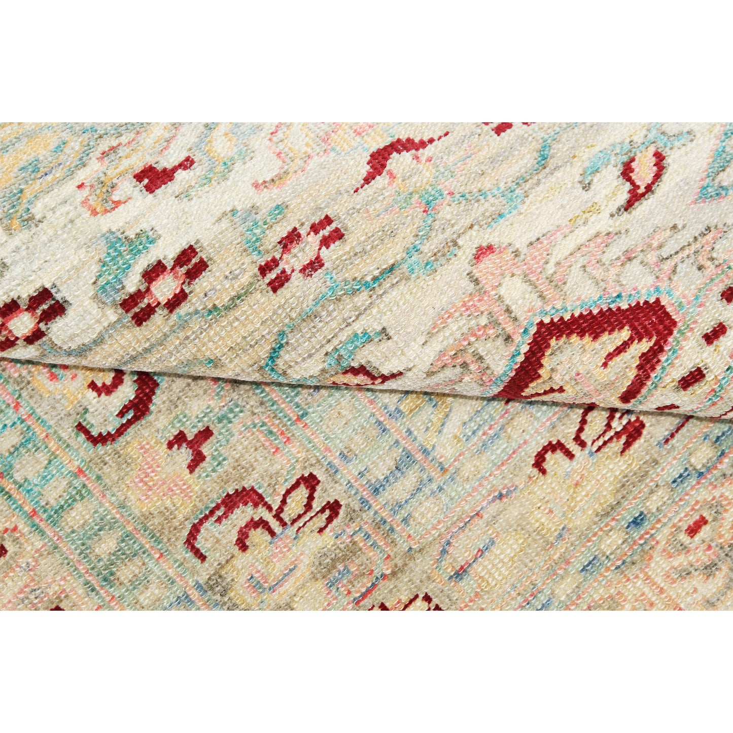 NEO VILLA ALL WOOL AC671 BEIGE / MULTI