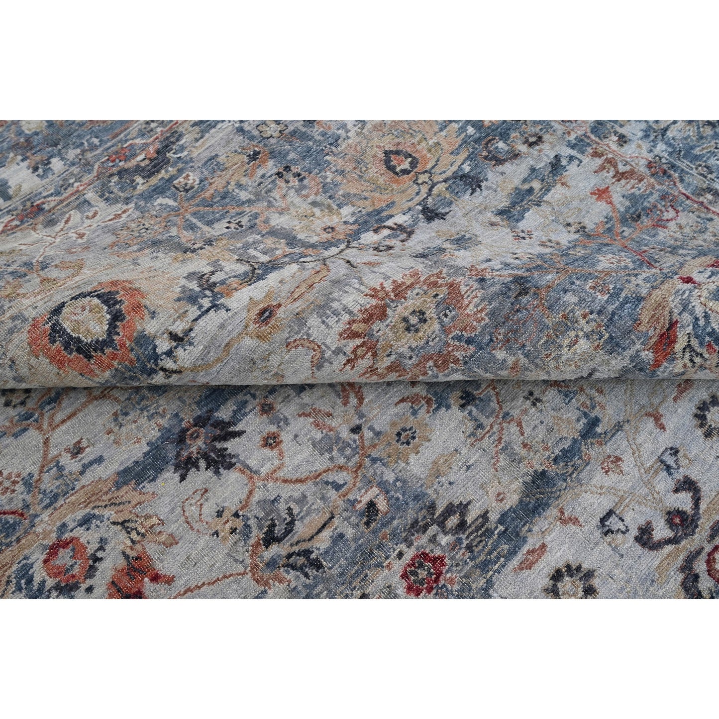 NEO VILLA ALL WOOL BX110 SILVER / BLUE