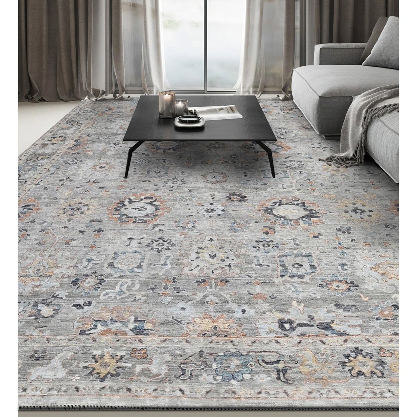 NEO VILLA ALL WOOL BX122 SILVER / SILVER