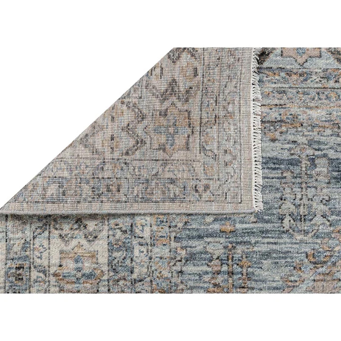 NEO VILLA ALL WOOL CHE01 BLUE / BEIGE