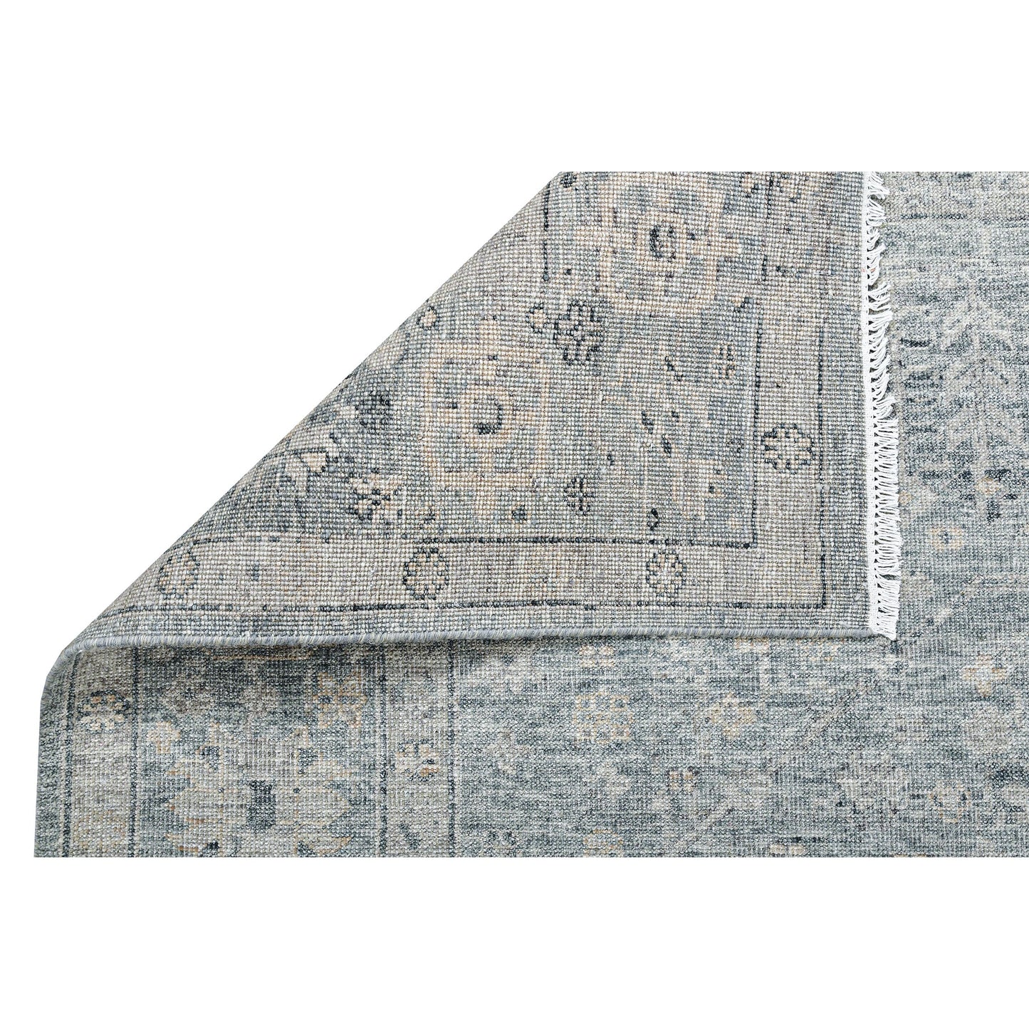 NEO VILLA ALL WOOL CHE02 GREY / BLUE