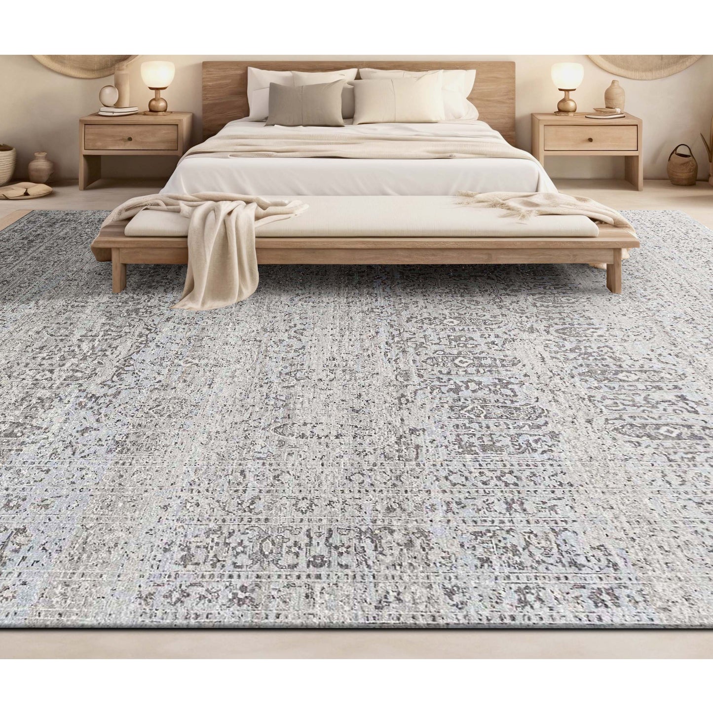 NEO VILLA ALL WOOL CTD13 GREY / SILVER