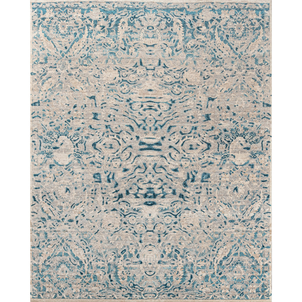 NEO VILLA ALL WOOL GU081 BEIGE / BLUE