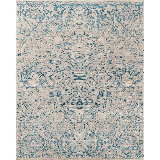 NEO VILLA ALL WOOL GU081 BEIGE / BLUE