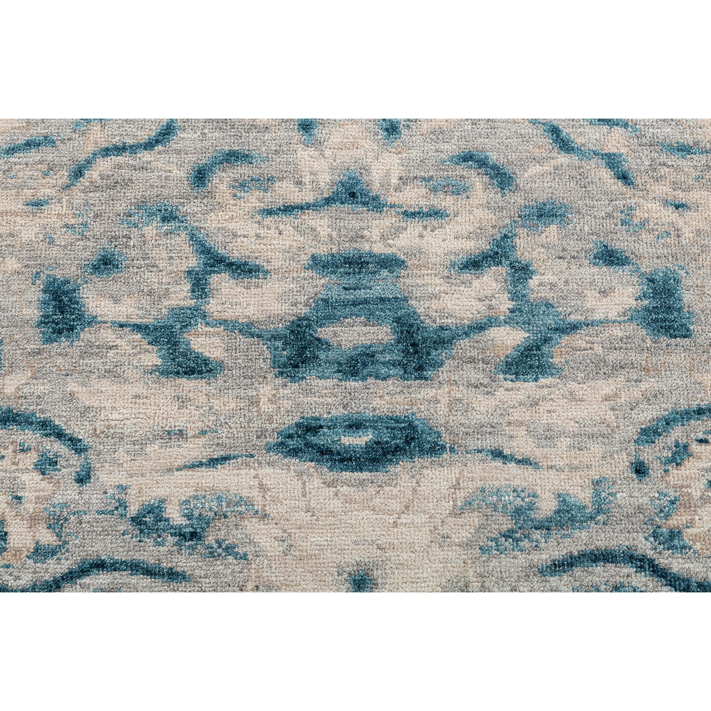 NEO VILLA ALL WOOL GU081 BEIGE / BLUE