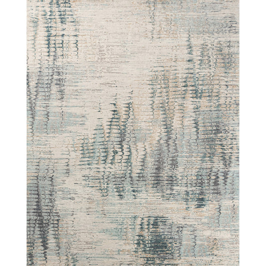 NEO VILLA ALL WOOL GU137 TURQUOISE / GREY