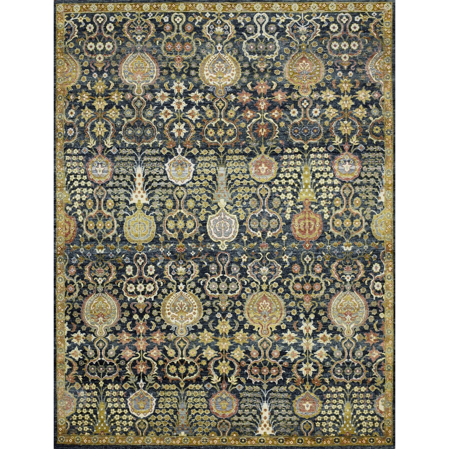 NEO VILLA ALL WOOL JPS64 CHARCOAL / BLACK