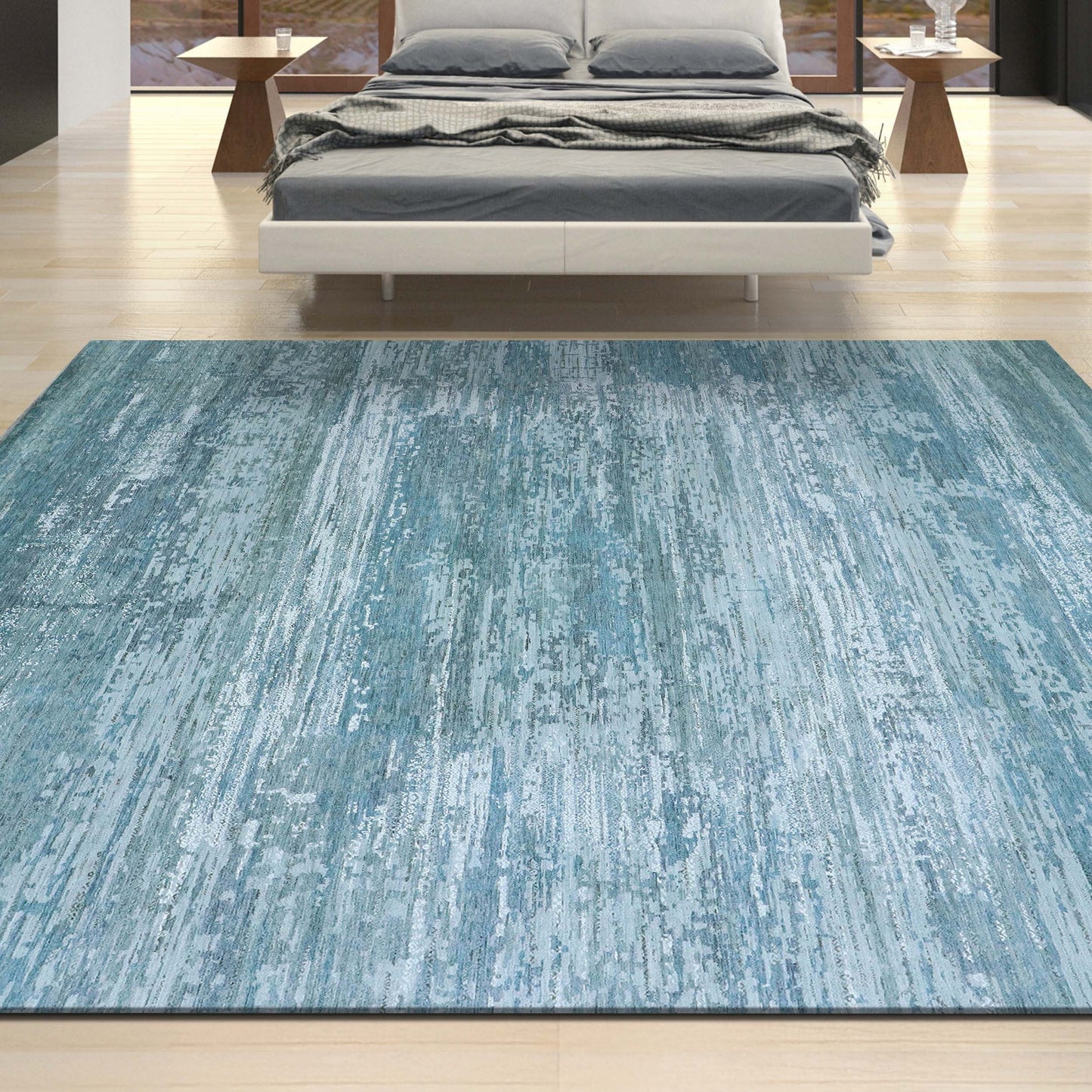 NEO VILLA ALL WOOL KE005 BLUE