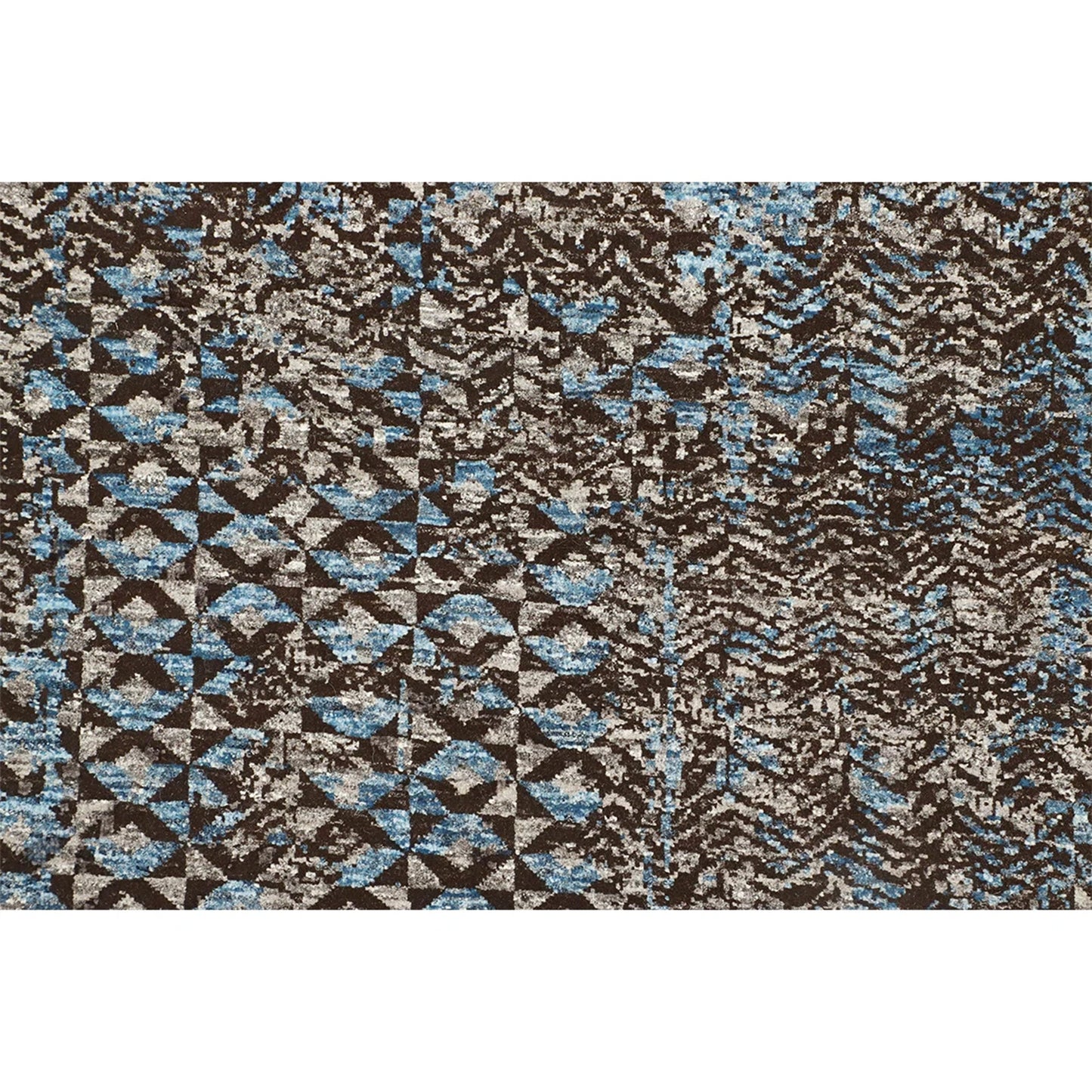 NEO VILLA ALL WOOL KEML2 CHARCOAL / BLUE