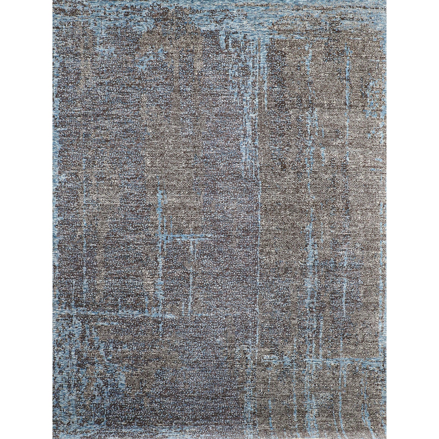 NEO VILLA ALL WOOL KM17C CHARCOAL / BLUE