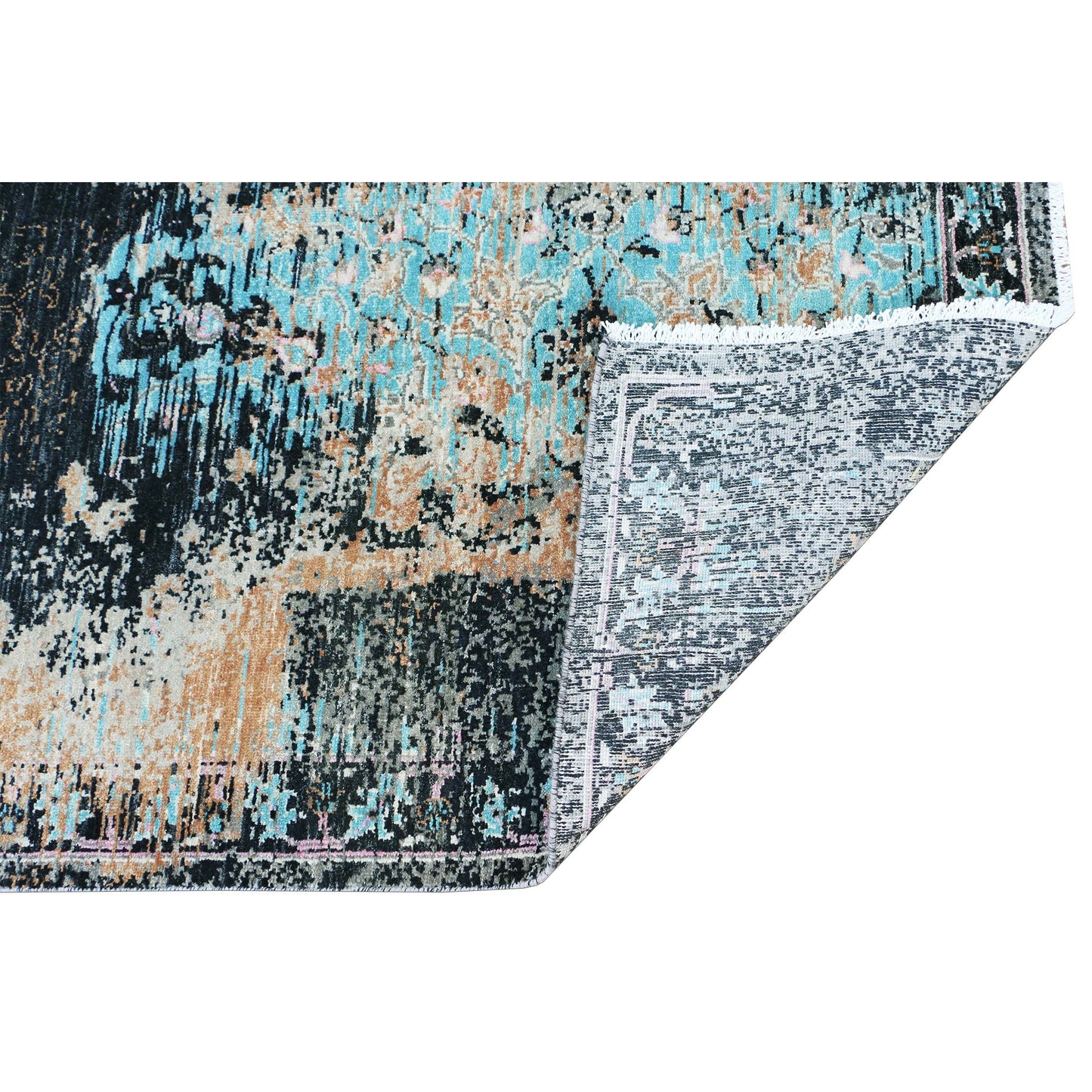 NEO VILLA ALL WOOL R4771 TURQUISE / GREY