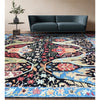NEO VILLA ALL WOOL R4840 BLACK / BLUE