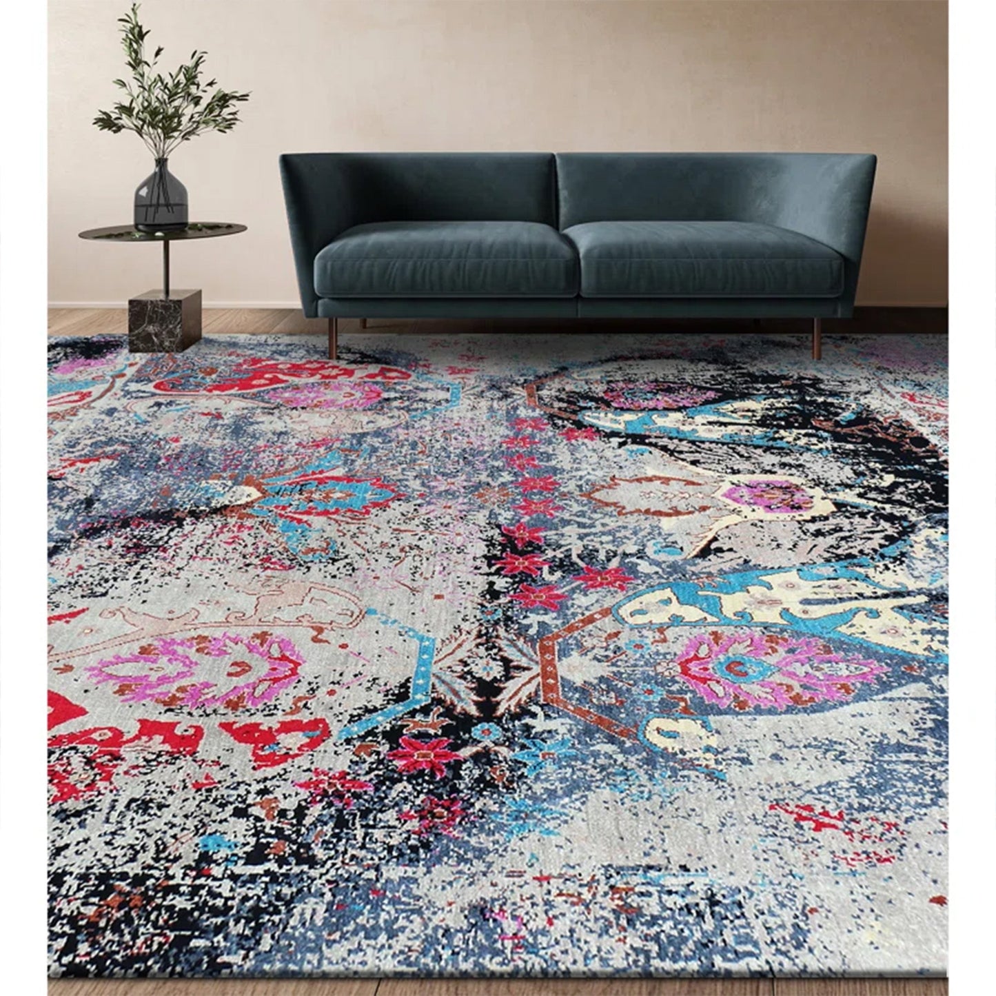 NEO VILLA ALL WOOL R4866 GREY / MULTI