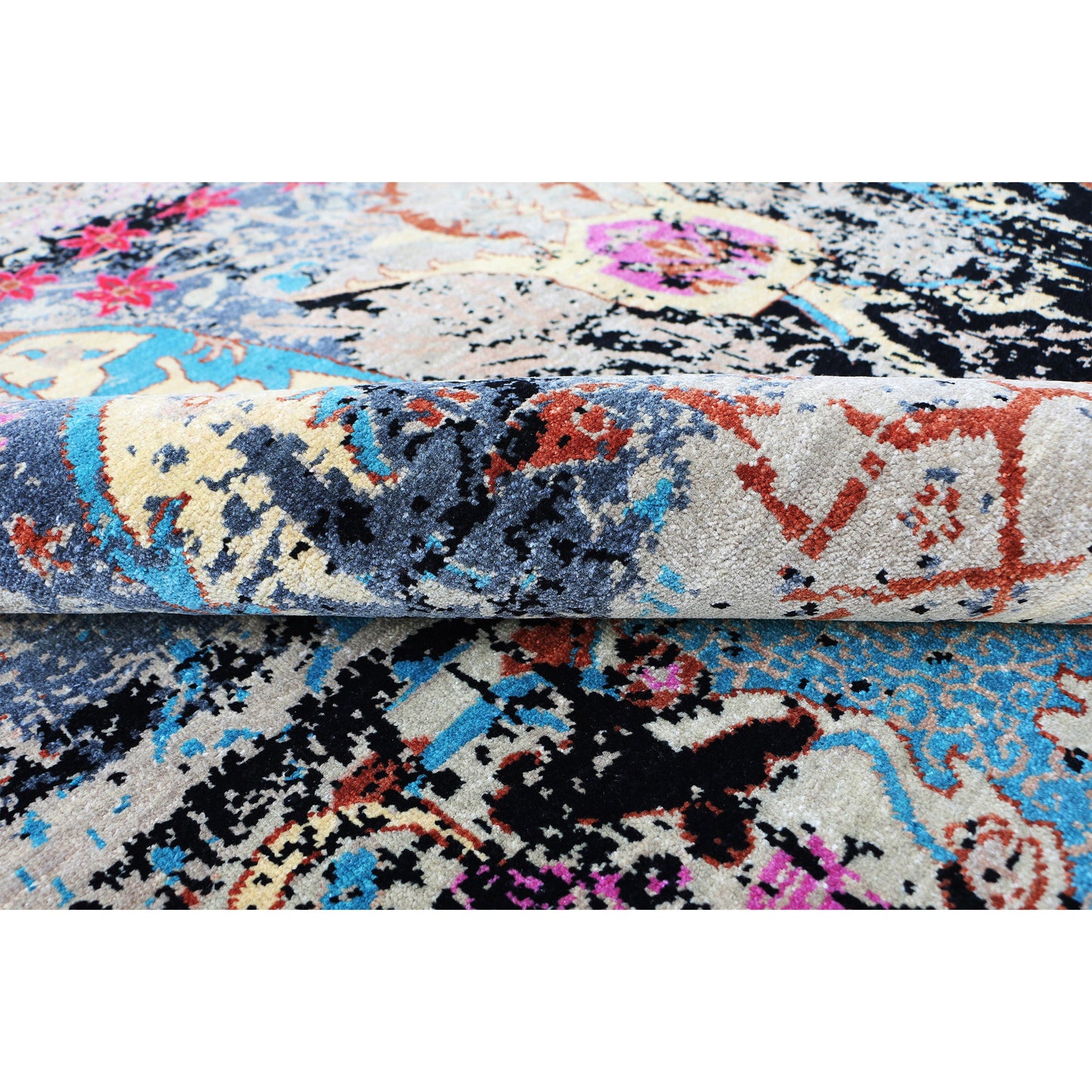 NEO VILLA ALL WOOL R4866 GREY / MULTI