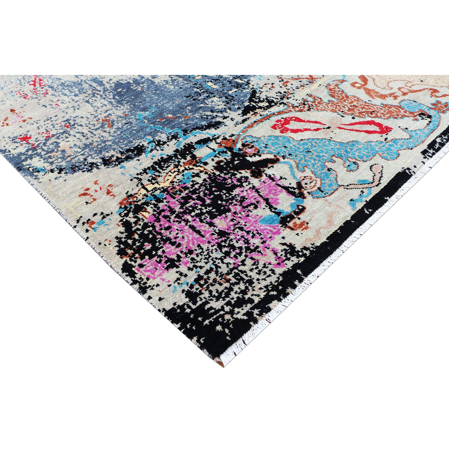 NEO VILLA ALL WOOL R4866 GREY / MULTI