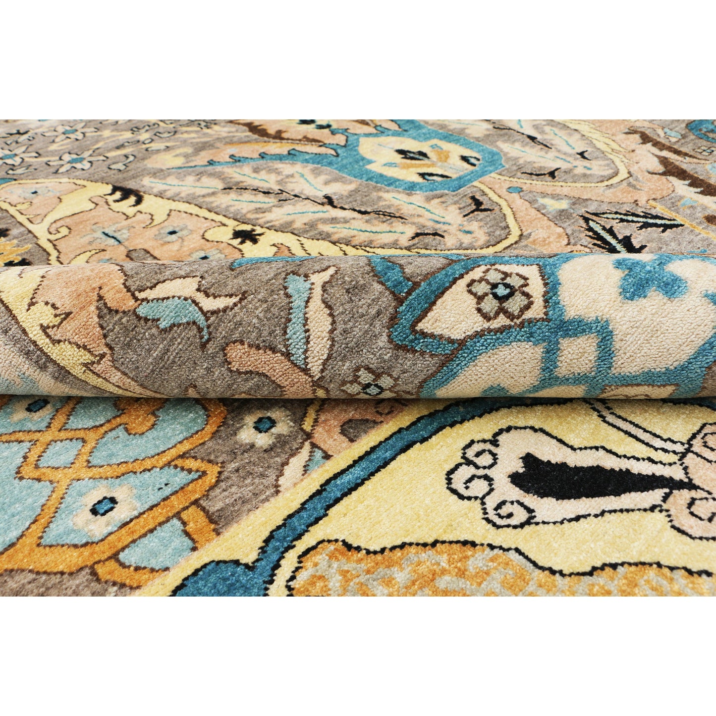 NEO VILLA ALL WOOL R5041 TAUPE / GOLD