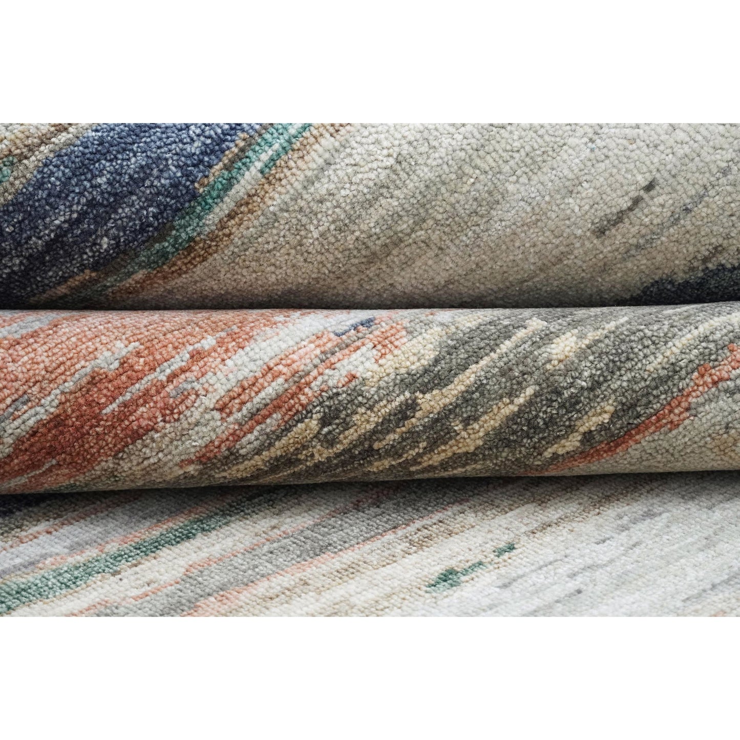 NEO VILLA ALL WOOL VE003 MULTI / RUST