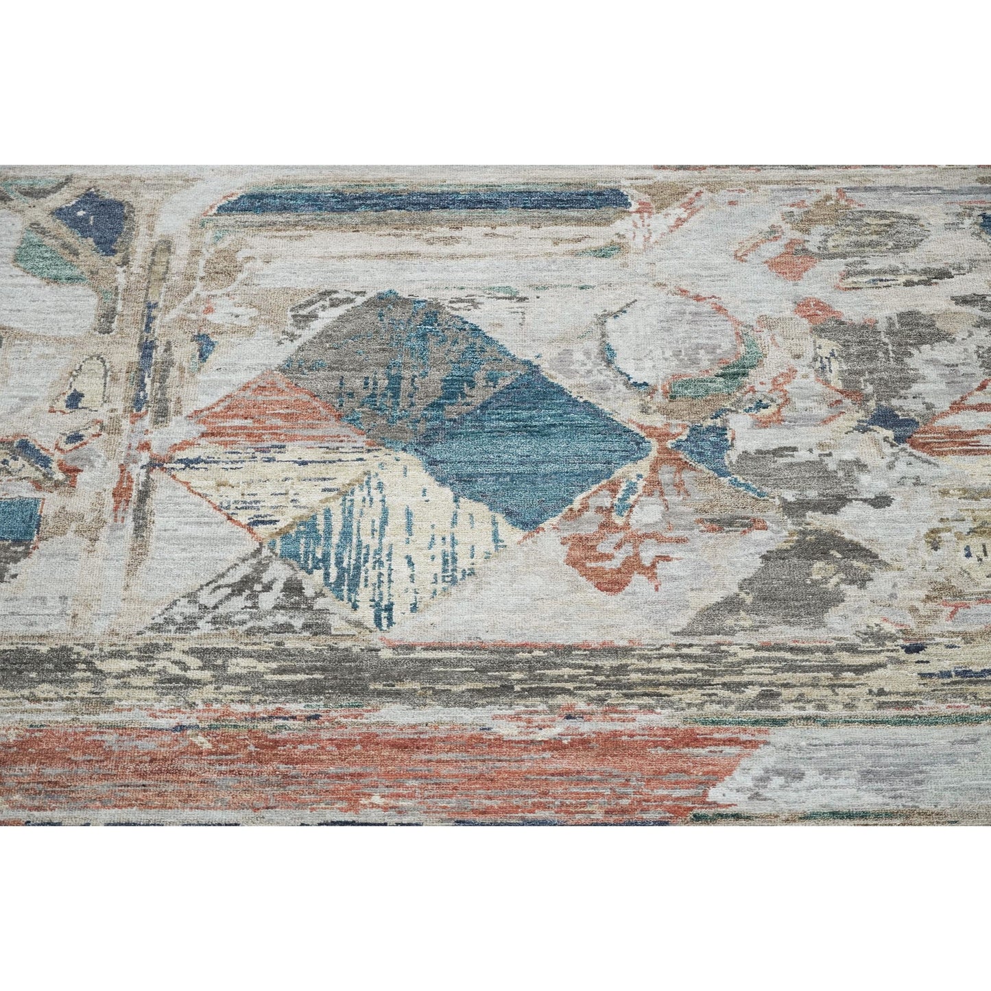 NEO VILLA ALL WOOL VE003 MULTI / RUST