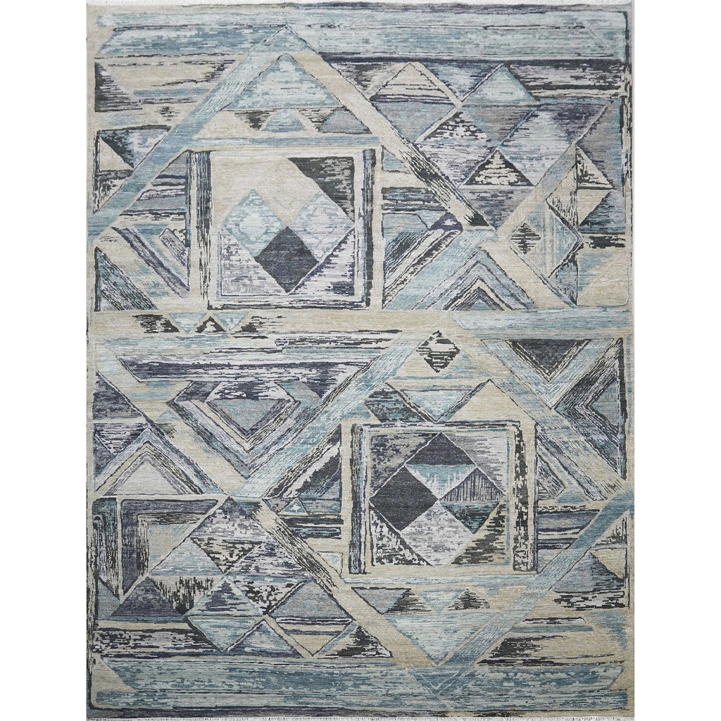 NEO VILLA ALL WOOL VE012 GREY / BLUE