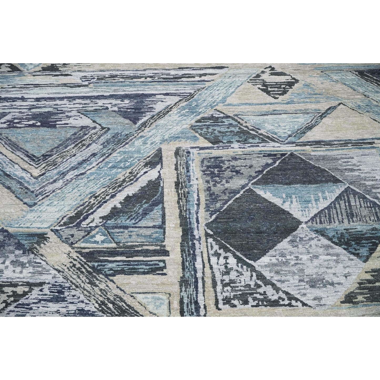 NEO VILLA ALL WOOL VE012 GREY / BLUE
