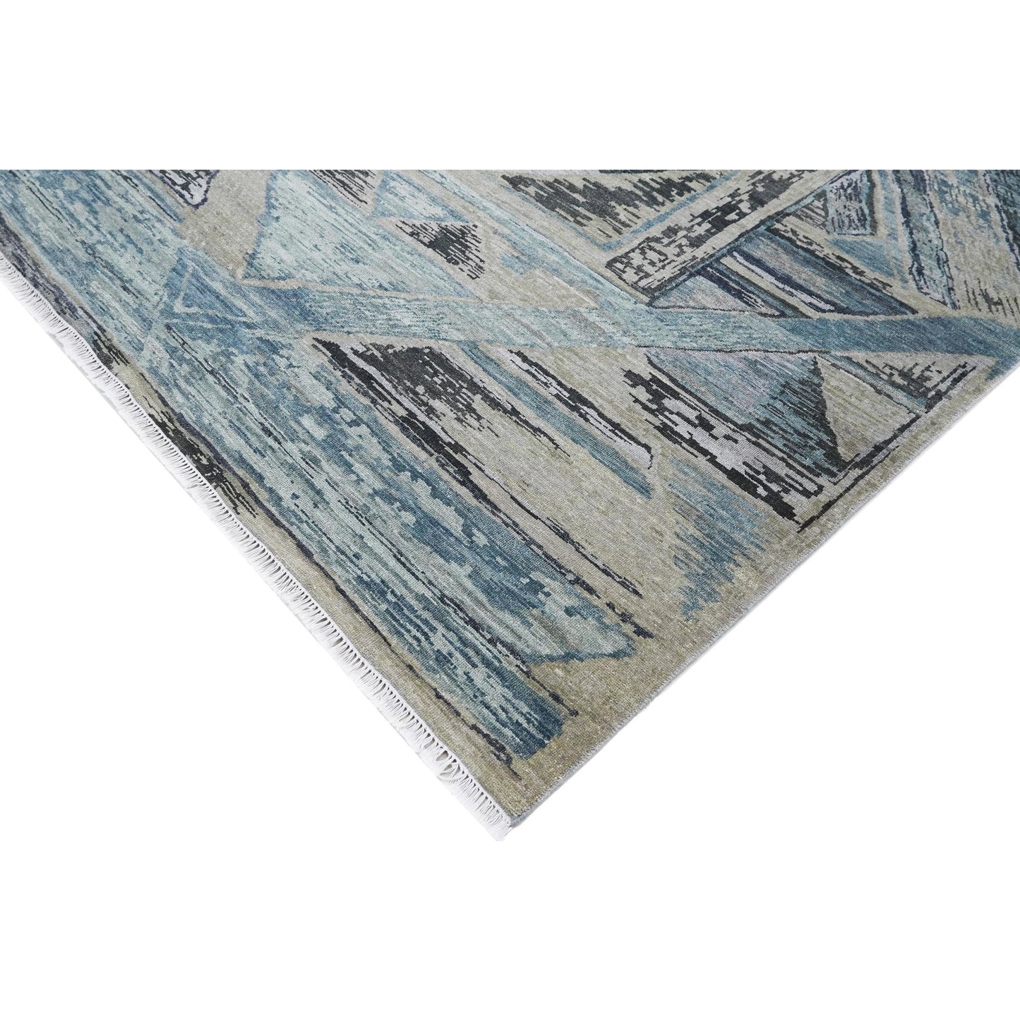 NEO VILLA ALL WOOL VE012 GREY / BLUE