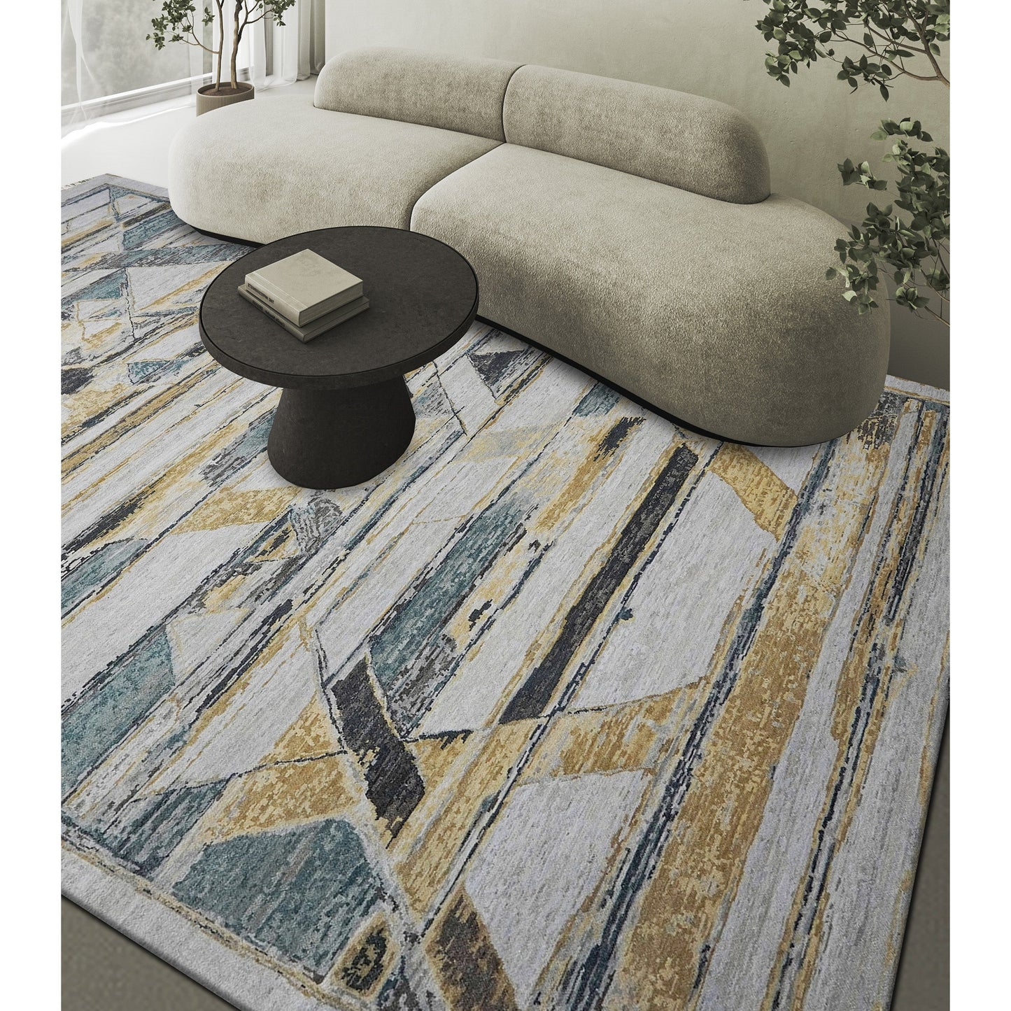 NEO VILLA ALL WOOL VE020 BEIGE / GOLD